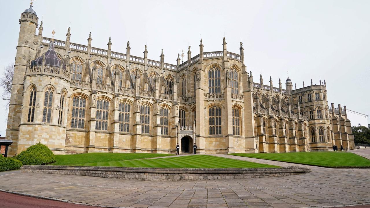 St George's Chapel at Windsor Castle. Picture: Andrew Matthews / AFP