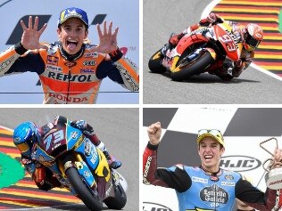 Brothers Marc and Alex Marquez have continued their MotoGP domination.