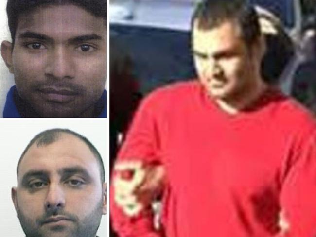 NSW Police 5 most wanted criminals.