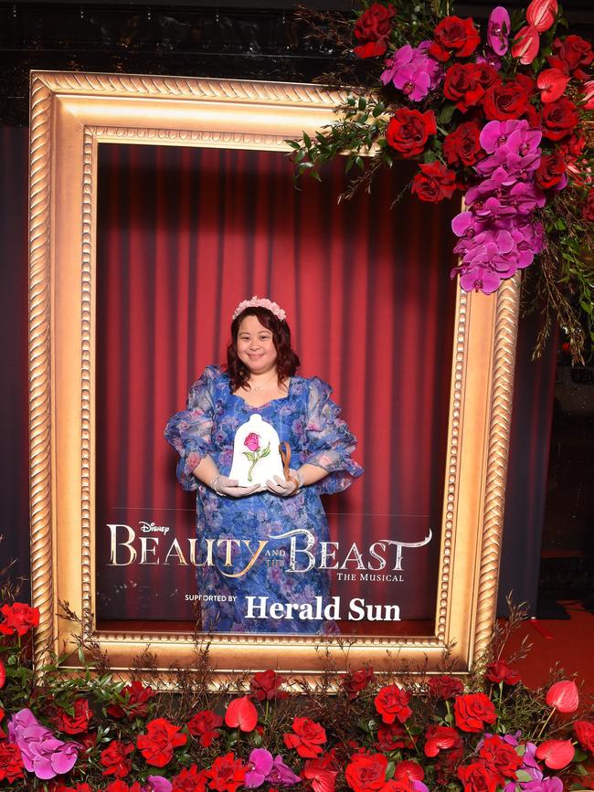 Opening night: Beauty and The Beast at Her Majestys Theatre, Melbourne. Picture: Josie Hayden