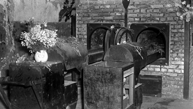 Crematorium at Auschwitz concentration camp. Picture: AAP