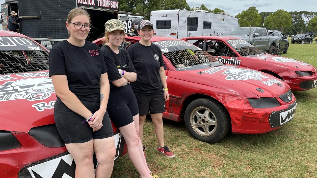 Samantha Thompson, Ashlee Killick and Josie Rossi, Kingaroy.