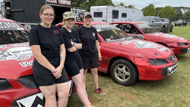 Samantha Thompson, Ashlee Killick and Josie Rossi, Kingaroy.