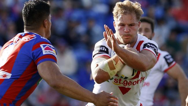 Jack De Belin is hopeful of playing in the NRL again after sitting out the past two seasons due to alleged sexual assault. Picture: AAP Image/Darren Pateman.