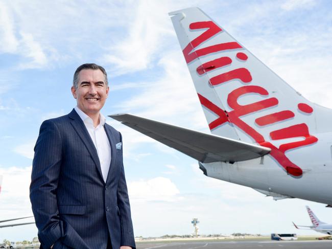 Virgin Australia CEO Paul Scurrah. Picture: Jeremy Piper