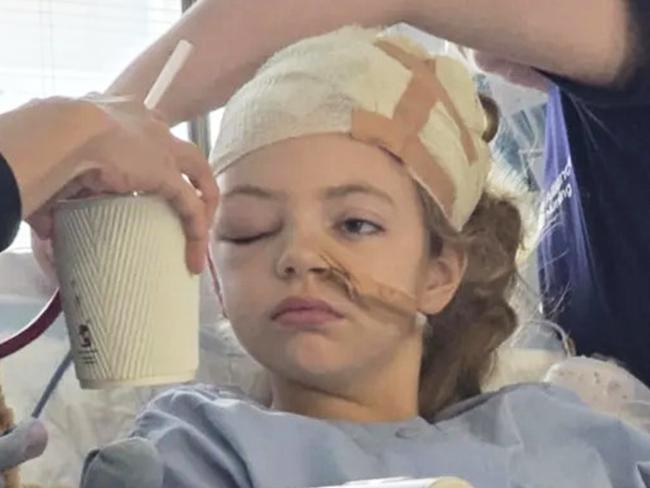 Harmony Jones is recovering after a P.E incident that resulted in a serious internal brain injury. Picture: gofundme
