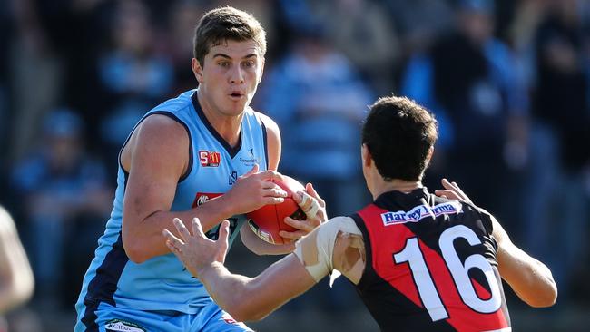 Rune Gilfoy in action for Sturt. Picture: Matt Turner