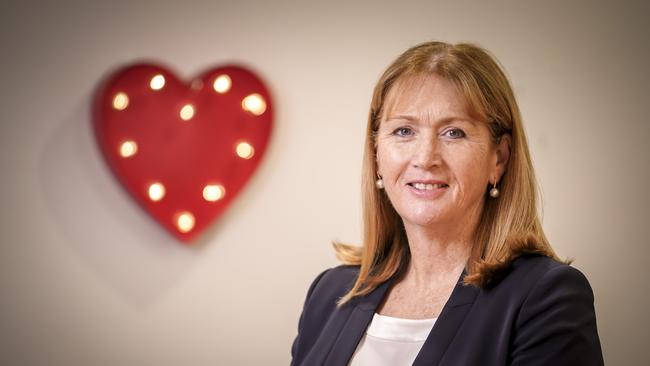 Imelda Lynch, CEO of Heart Foundation of SA. Picture: AAP / Mike Burton