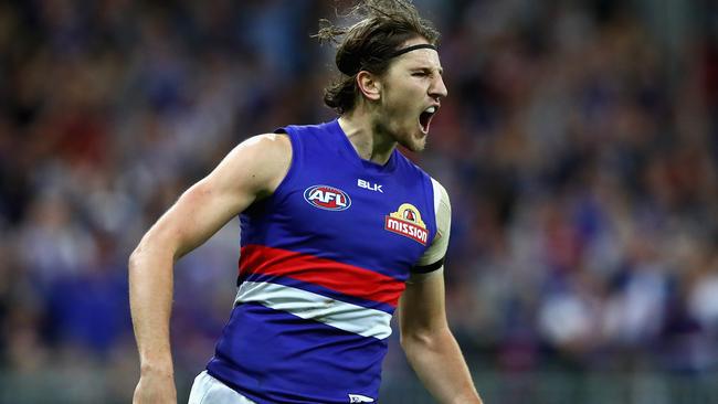 The Bont led from the front against GWS. Picture: Getty Images