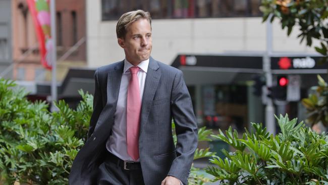 Former Sydney lawyer Brody Jack Clarke outside Downing Centre Courts.