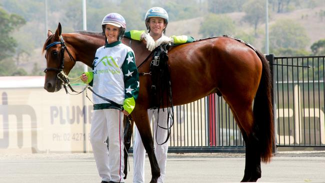 Carnival of Miracles ambassadors Ellen Rixon and Todd McCarthy. Picture: Club Menangle Miracle Mile