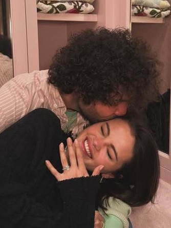 The producer proposed after a year of dating. Picture: Instagram/SelenaGomez