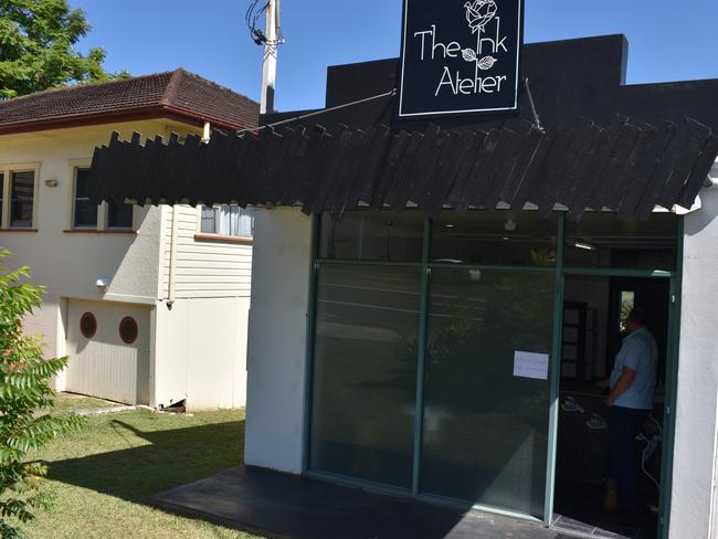 Lismore's newest tattoo studio, The Ink Atelier on Ballina Rd.