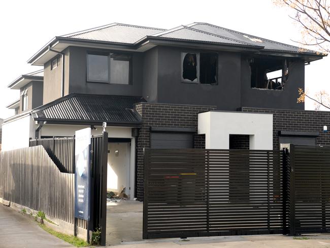 The Thomastown home linked to underworld figure Sam ‘The Punisher’ Abdulrahim. Picture: Andrew Henshaw