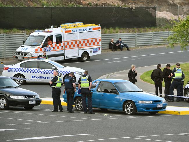 The scene of the Kadir Ors shooting at Campbellfield Plaza in 2016. Picture: Carmelo Bazzano