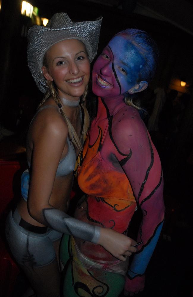 Kelly Sugden and Eden Flower at the 2007 Body Art Carnivale.