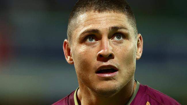 PERTH, AUSTRALIA - MARCH 04: James O'Connor of the Reds looks onduring the round three Super Rugby Pacific match between the Western Force and the Queensland Reds at HBF Park on March 04, 2022 in Perth, Australia. (Photo by Paul Kane/Getty Images)