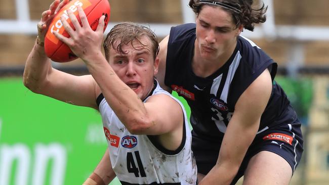 Jedd Longmire (41) playing in the Coates Talent League a few years ago. Picture: Mark Wilson