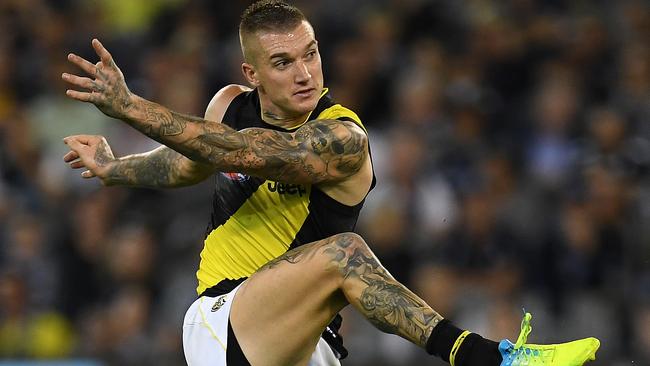 Dustin Martin is a major weapon for the Tigers.