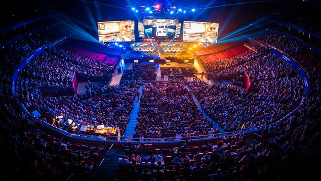 A view of Qudos Bank Arena in Sydney for the IEM Sydney esports event. Credit: ESL