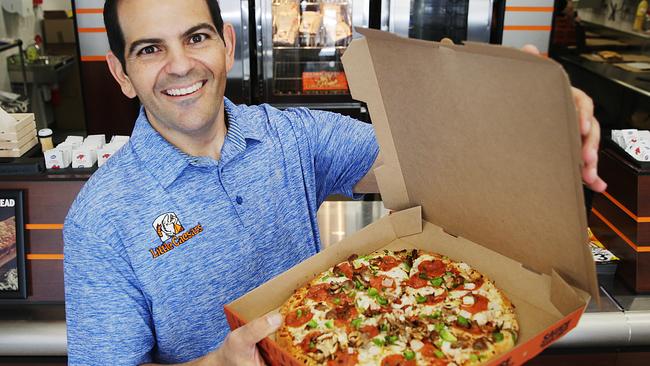 Little Caesars Australia director and owner Ernest Khoury, who is not facing any charges. but has left the country and not provided contact details.