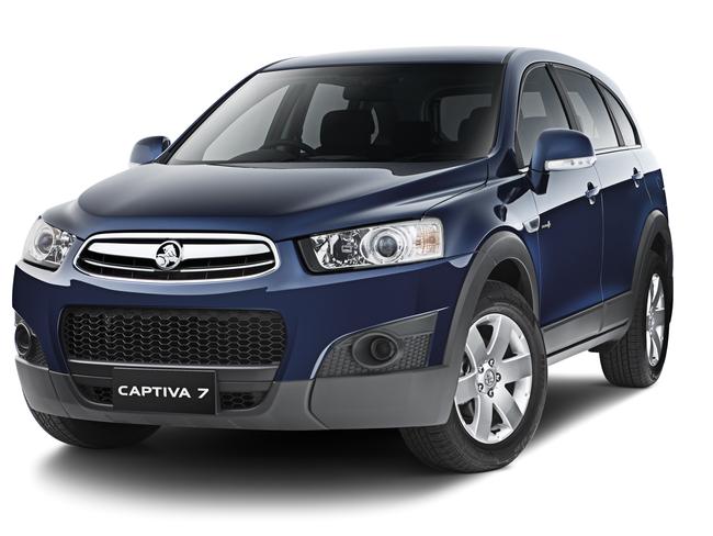 Plenty of room ... Holden is set to release the new Captiva seven-seater.