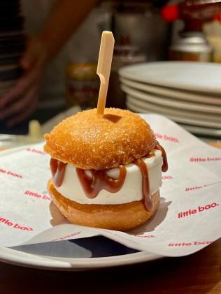Ice cream sandwich at Little Bao.