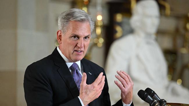 US House Speaker Kevin McCarthy. Picture: AFP