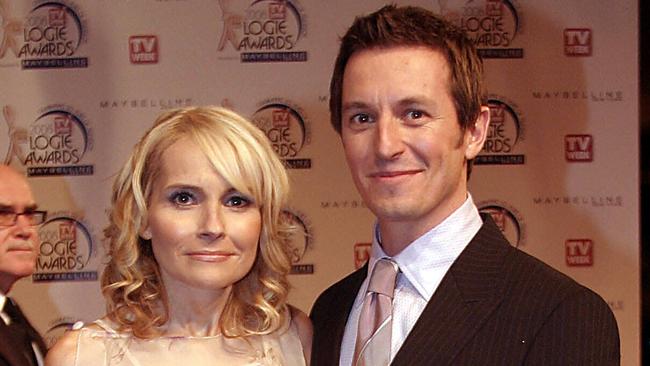 TV Week Logie Awards. Belinda Emmett with Rove McManus 07 May 2006.