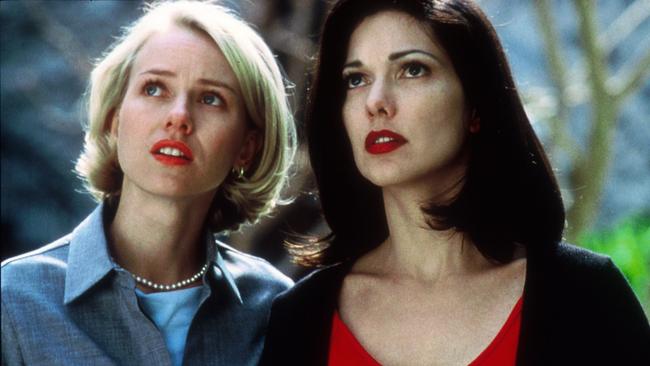 Naomi Watts and Laura Elena Harring in a scene from Mulholland Drive.