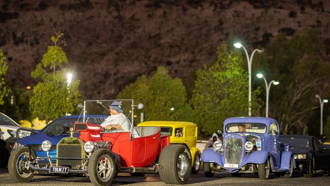 A selection of the stunning cars at the Red CentreNATS 2022. Picture: NT government