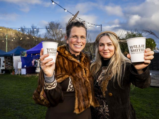 Willie Smith's Midwinter Festival Huonville - Heather Lamoure and Ashe McMaster. Picture: Caroline Tan