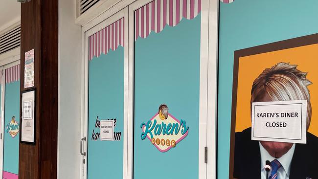 Karen's Diner at Surfers Paradise has closed down. Picture: Kathleen Skene