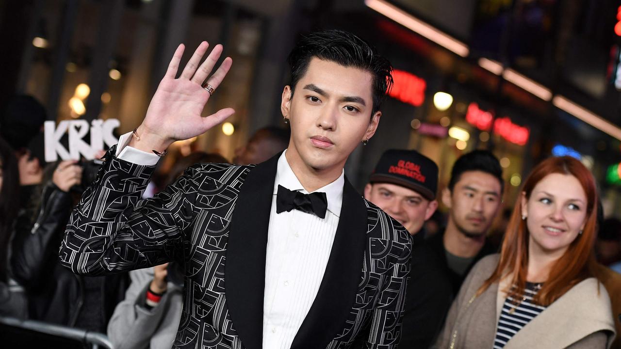 (FILES) This file photo taken on January 19, 2017 shows Chinese-Canadian pop idol Kris Wu attending the premiere of Paramount Pictures' "xXx: Return Of Xander Cage" in Los Angeles, California. - Louis Vuitton, Porsche and Bulgari on July 20, 2021 joined a legion of brands in dropping Chinese-Canadian pop idol Kris Wu, as sexual assault allegations swirling around the star drew condemnation across Chinese social media. (Photo by Angela Weiss / AFP)