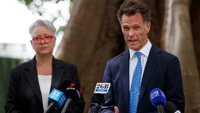 Premier Chris Minns, right, and Energy Minister Penny Sharpe on Wednesday. Picture: Gaye Gerard. Picture: Nikki Short