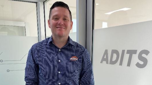 ADITS senior advisor Adam Cliffe says Springfield is the ideal location to set up an office for southeast Queensland customers.