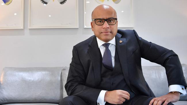 Head of GFG Alliance Sanjeev Gupta. Picture: AFP