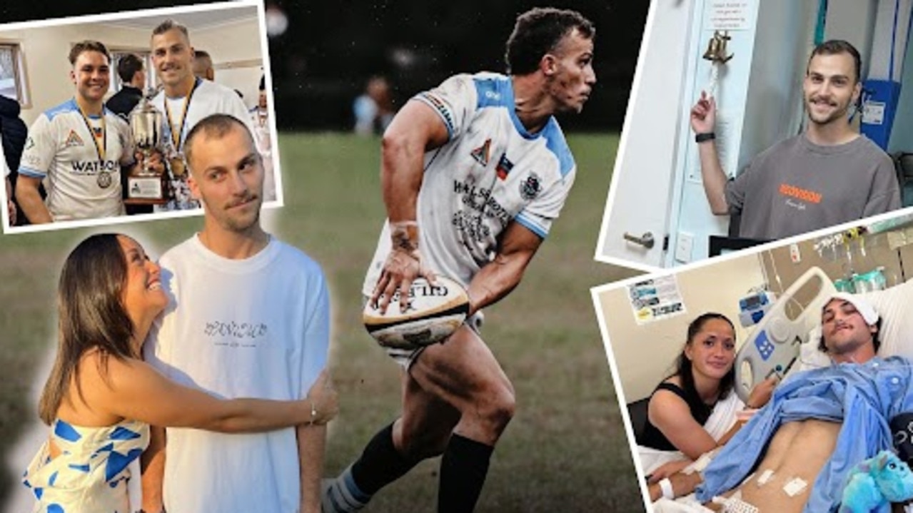 Fight of his life: How a 24-year-old rugby player beat bowel cancer