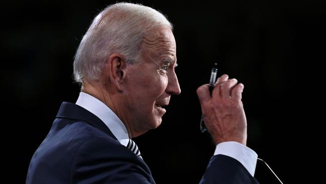 Democratic presidential candidate Joe Biden speaks. Picture: Olivier Douliery/AFP