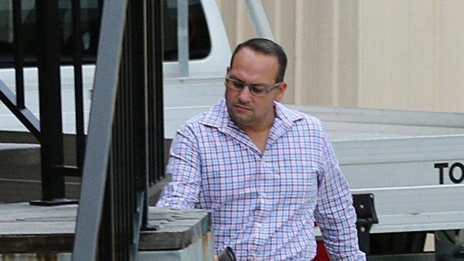 Andrew Thew at his Mudgeeraba home. Picture Mike Batterham