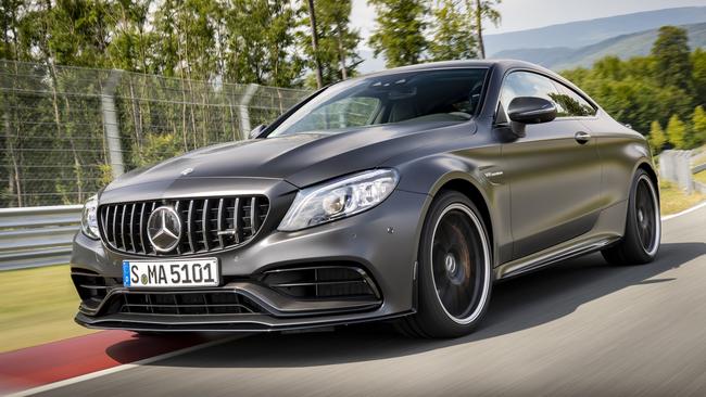 Fast times: The 2019 Mercedes-AMG C63 S is one of the fastest four-doors. Picture: Supplied.