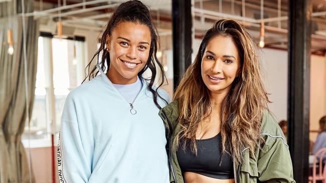 Morgan Mitchell and Sharon Johal. Picture: Supplied