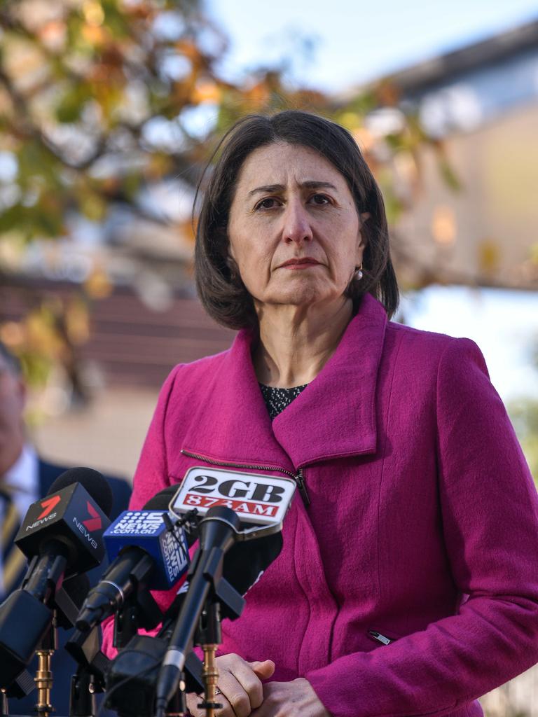 NSW Premier Gladys Berejiklian has urged NSW residents to limit travel around the state. Picture: Flavio Brancaleone/NCA Newswire