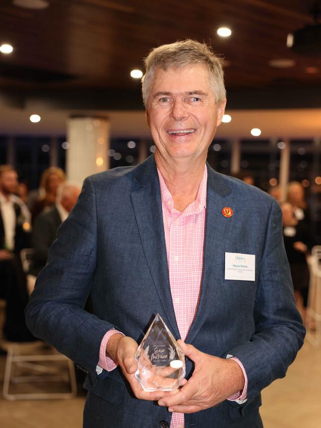 Wayne Sticher at the Gold Coast Australian of the Year Awards 2025 at Sky Point for Gold Coast at Large. Picture, Portia Large.