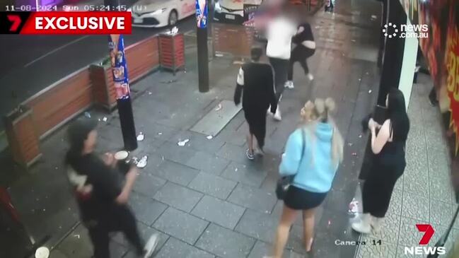 Brutal 'coward punch' shocks Adelaide's Hindley Street