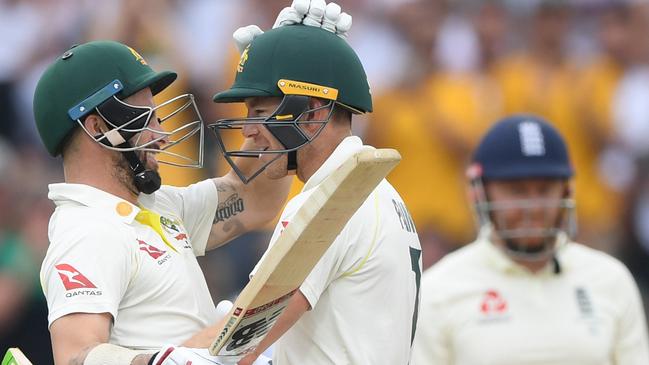 The Ashes was a magical moment for the pair. Photo: Stu Forster/Getty Images