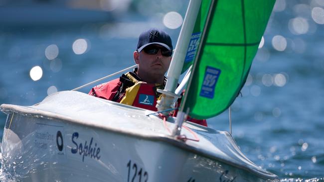 Olympic sailor Greg Hyde, racing a Paralympic class boat, was inducted into the Australian Sailing Hall of Fame.