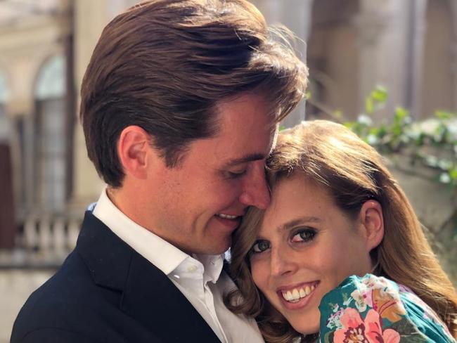 Princess Beatrice is engaged to Edoardo Mapelli Mozzi. Picture: Twitter/The Duke of York