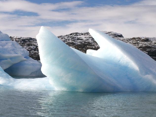 Icebergs in the Antractic - pic from shutterstock