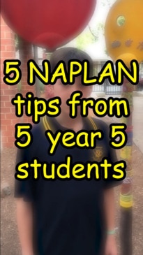 Five NAPLAN tips from five Year 5 students